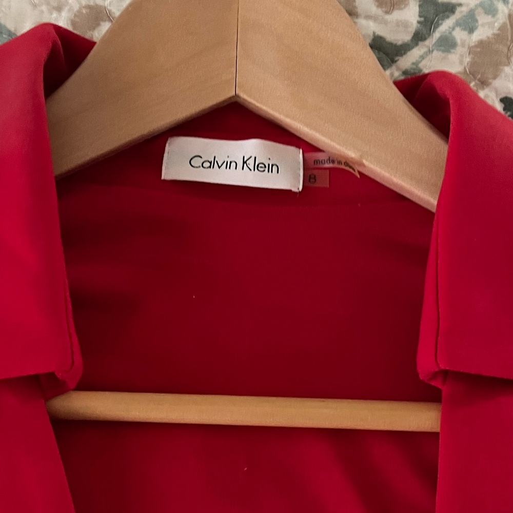 Calvin Klein Wrap Dress - Picture 2 of 6